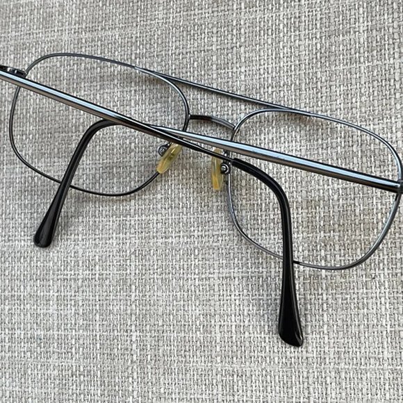 Timberland Men Eyeglasses Frame Gunmetal Tone Metal Glasses 145 P506 - Picture 4 of 12
